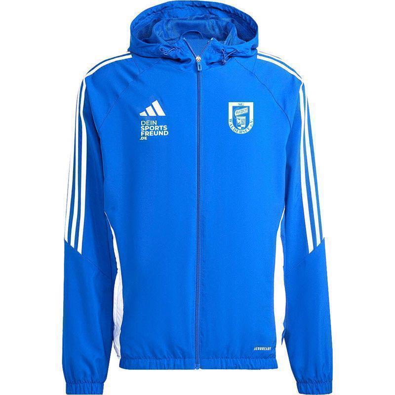 SG Empor Waldersee x adidas Tiro 24 Windbreaker Jacke Herren - blau/weiß