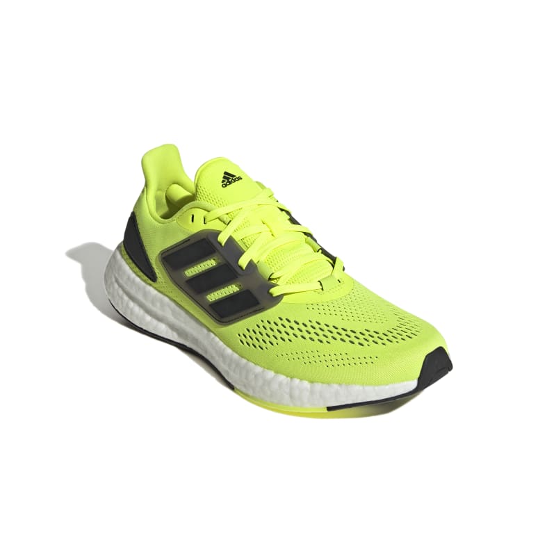 adidas Pureboost 22 Laufschuhe Herren - neongelb