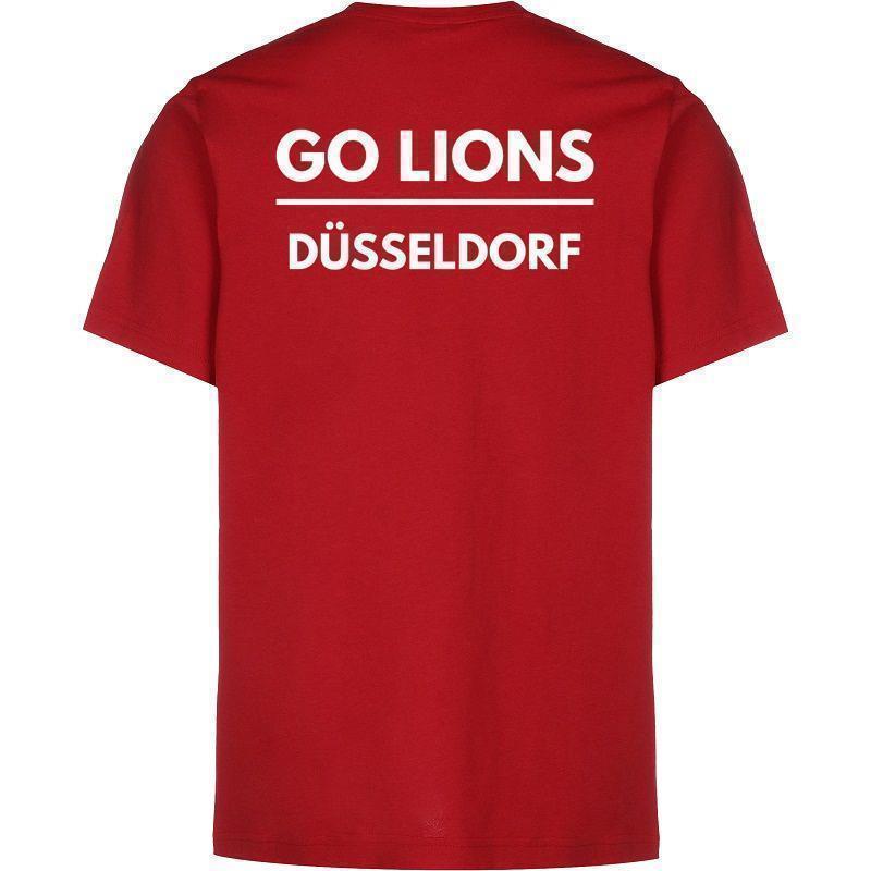 ISD Lions x adidas Entrada 22 T-Shirt Damen - rot