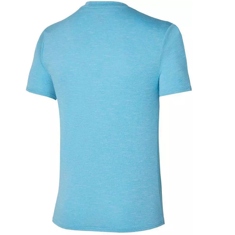 Mizuno Core Graphic T-Shirt Herren - blau