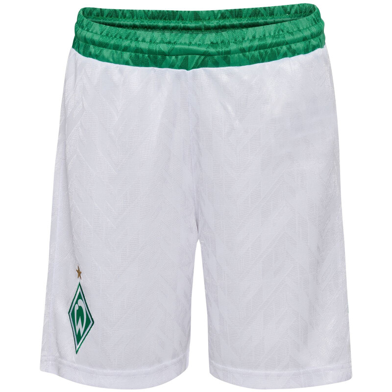 hummel SV Werder Bremen Shorts 24/25 Kinder - weiß/grün-140