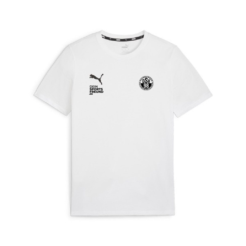 DSV98 x Puma teamGOAL Casuals T-Shirt Herren - weiß