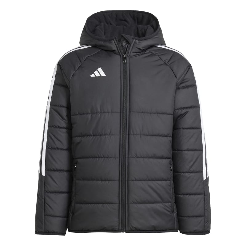 adidas Tiro 24 Winterjacke Kinder schwarz weiB 140