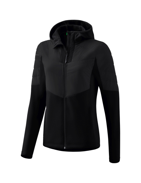 Erima Hybrid Jacke Damen - schwarz