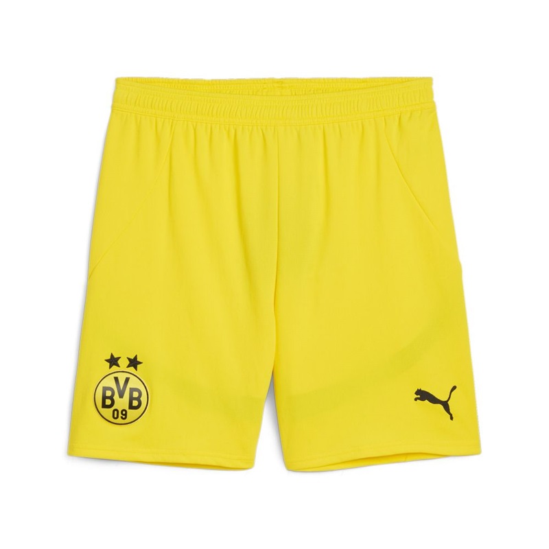 Puma Borussia Dortmund Shorts 24/25 Kinder - gelb/schwarz-164