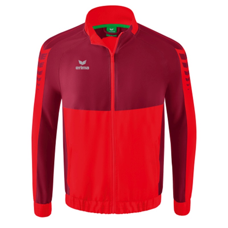 Erima Six Wings Präsentationsjacke Herren - rot/bordeaux