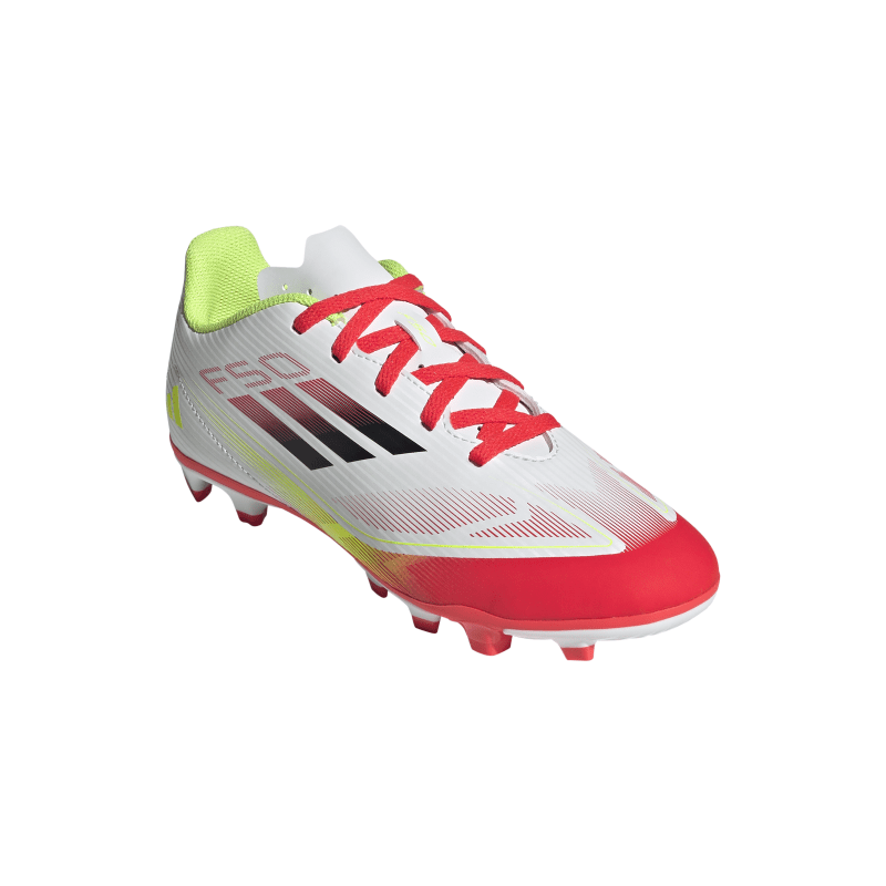 adidas F50 Club FG/MG Kinder - weiß/rot/gelb