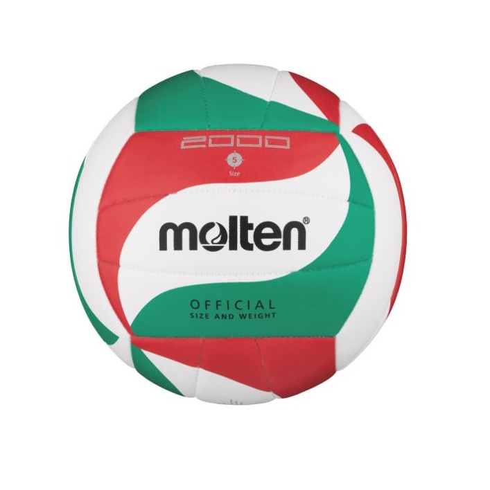 Molten Volleyball Gr.5 - weiß/rot/grün