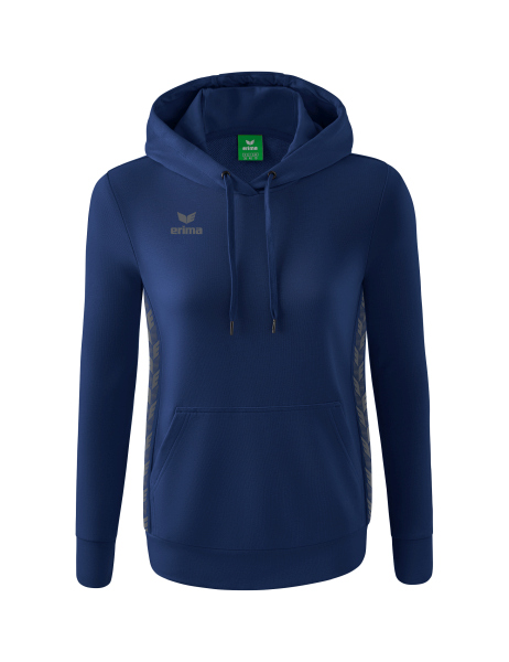 Erima Essential Team Kapuzensweat Damen - blau