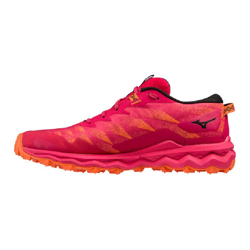 Mizuno Wave Daichi 7 GTX Trail Running Damen - pink/orange