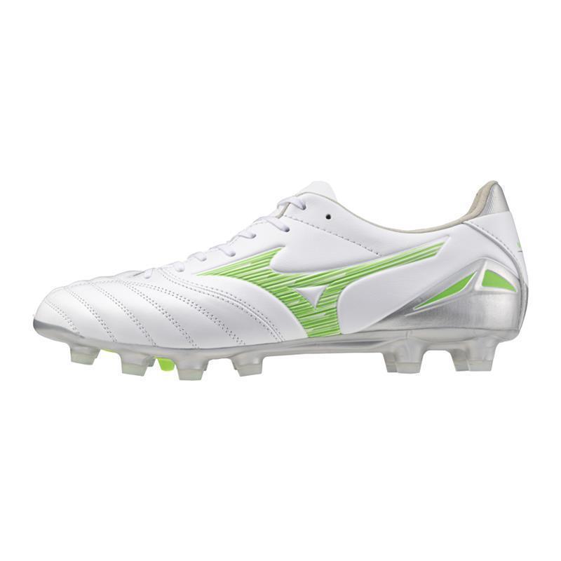 Mizuno Morelia Neo IV Pro FG/AG Herren - weiß/grün