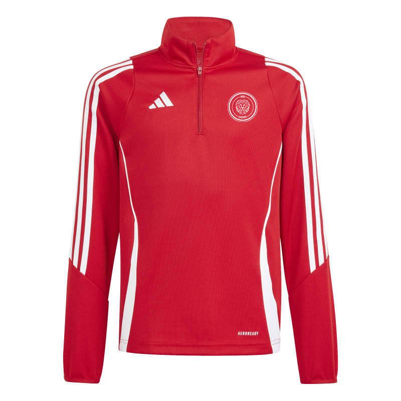 ISD Lions x adidas Tiro 24 Trainingstop Kinder - rot/weiß