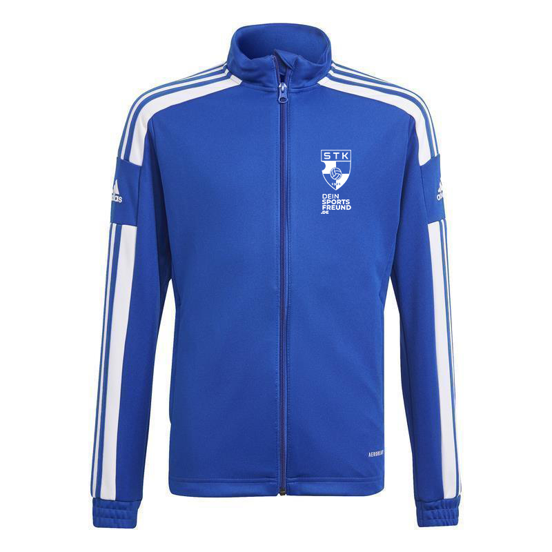 Teutonia Kleinenbroich x adidas Squadra 21 Trainingsjacke Kinder - blau/weiß