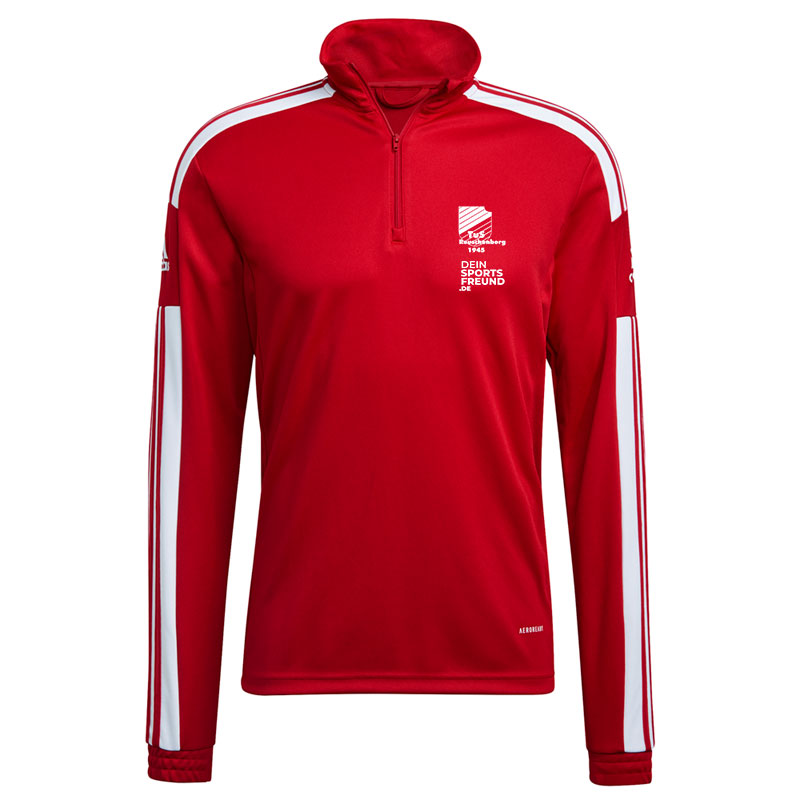 TuS Reuschenberg x adidas Squadra 21 Trainingstop Herren - rot/weiß