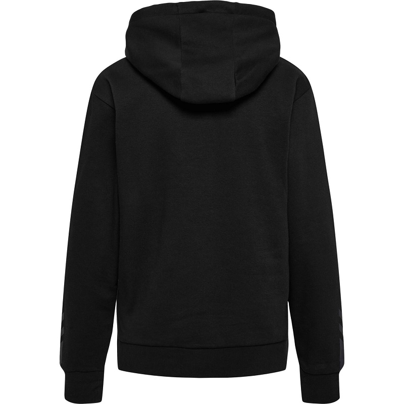 hummel Active Cotton Hoodie Damen - schwarz