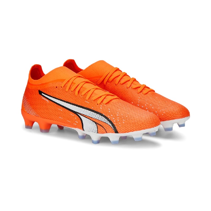 Puma Ultra Match FG/AG Herren - orange/weiß