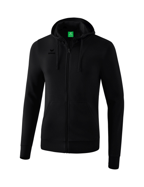 Erima Kapuzensweatjacke Herren - schwarz