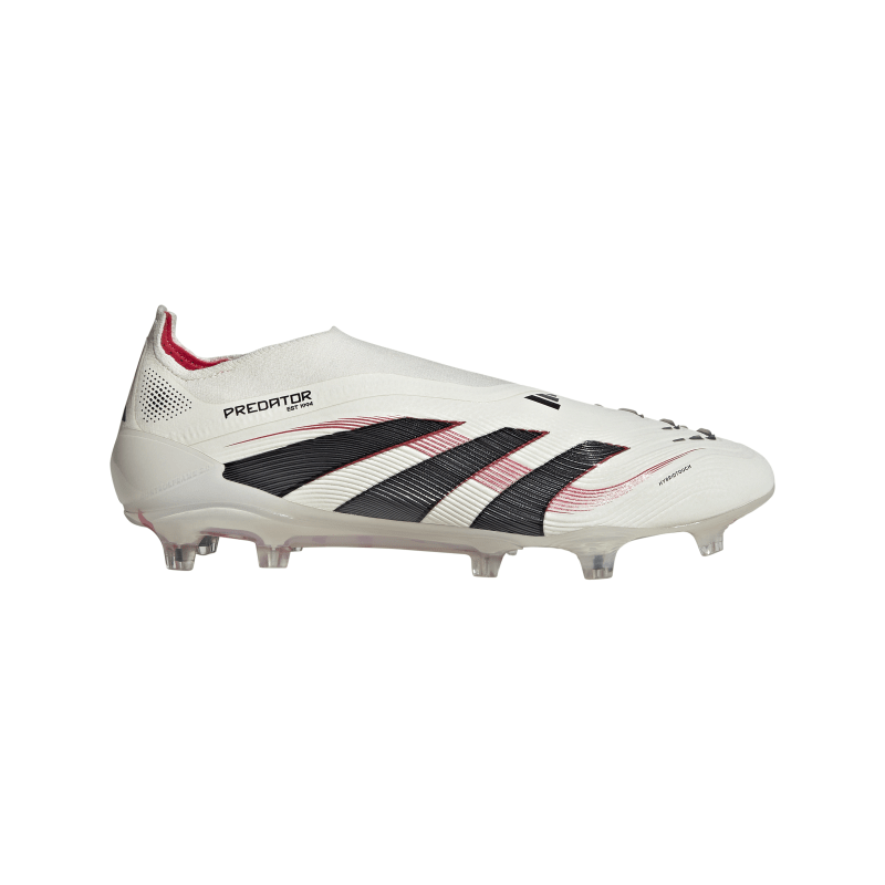 adidas Predator Elite FG Herren - weiß/schwarz/rot