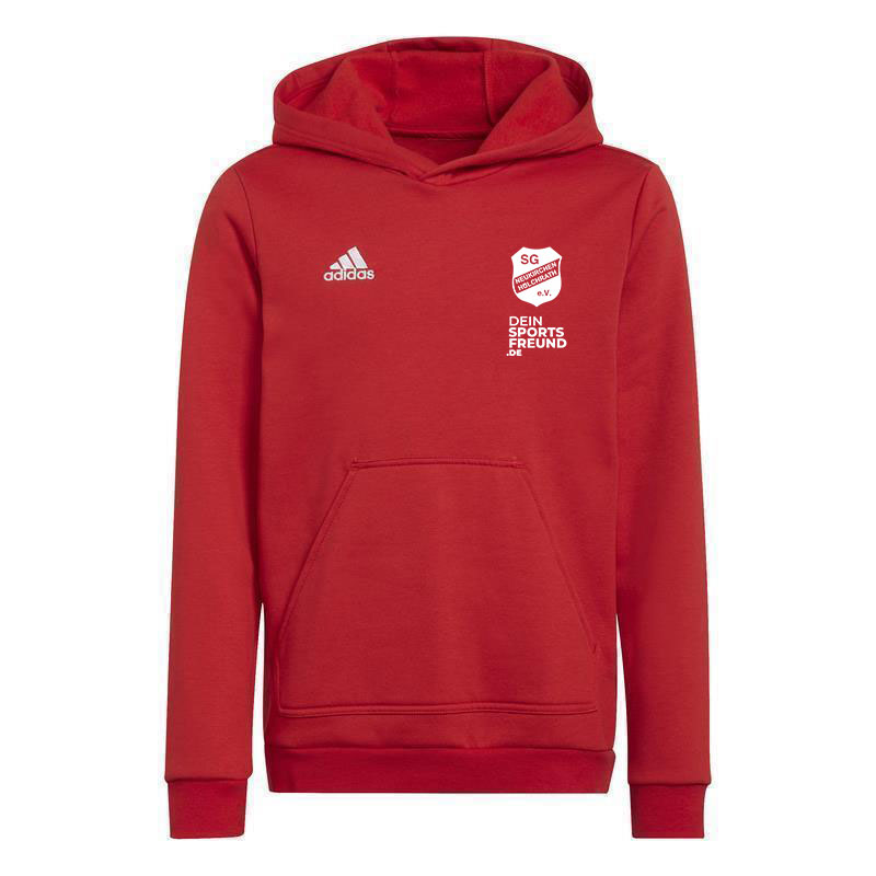 SG Neukirchen-Hülchrath x adidas Entrada 22 Hoodie Kinder - rot