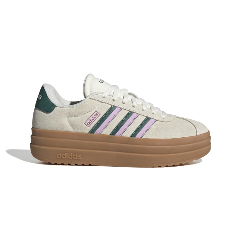 adidas VL Court Bold Sneaker Damen - weiß/grün/lila