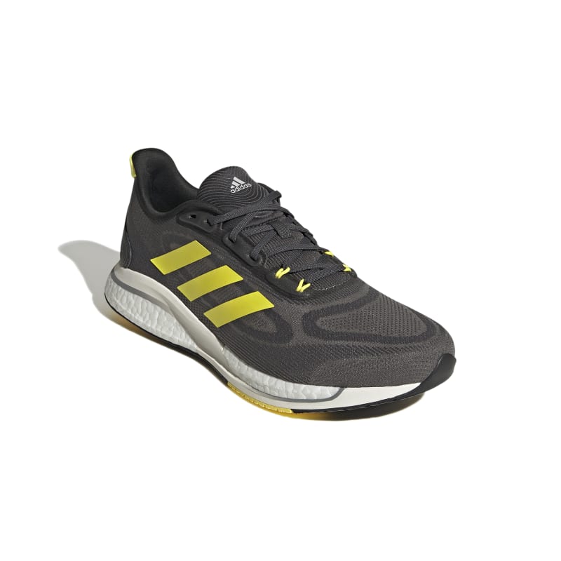 adidas Supernova+ Laufschuhe Herren - grau/gelb