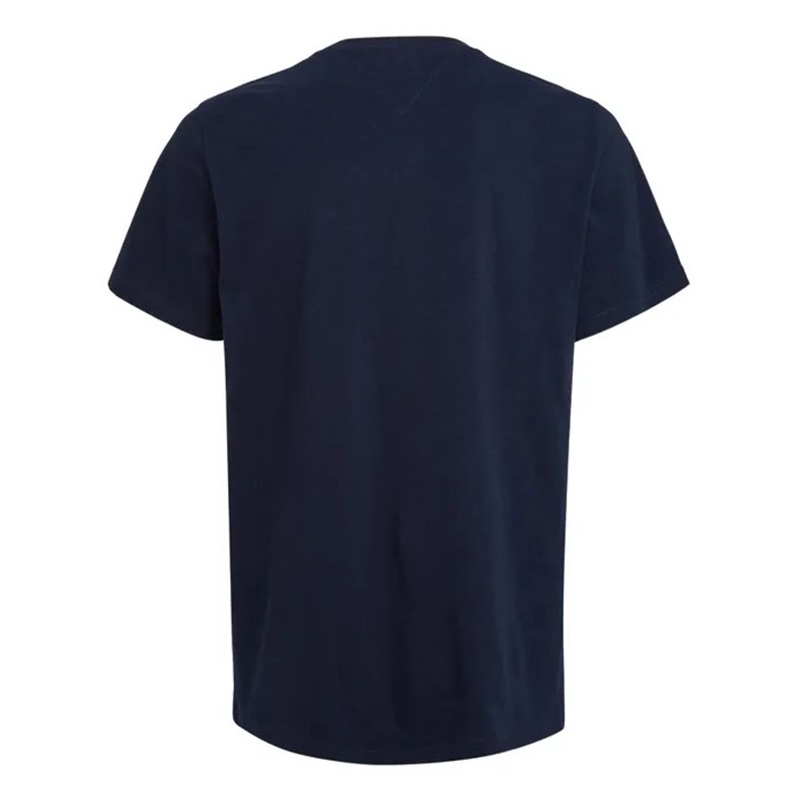 Tommy Hilfiger Essential Logo T-Shirt Herren - navy