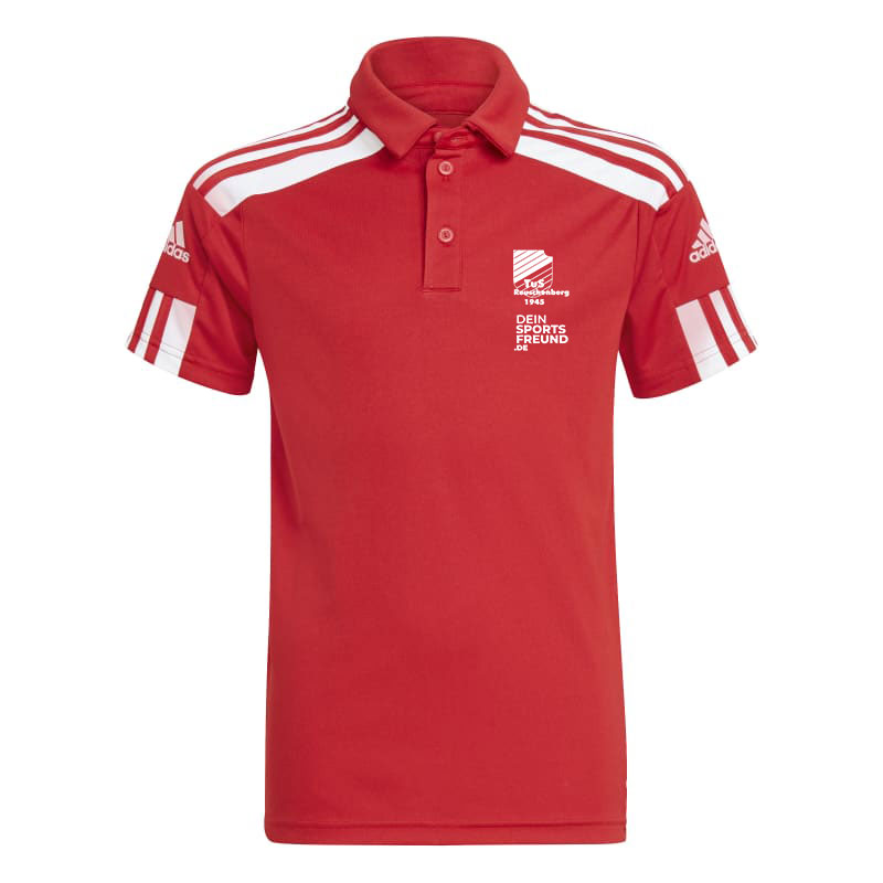 TuS Reuschenberg x adidas Squadra 21 Poloshirt Kinder - rot/weiß