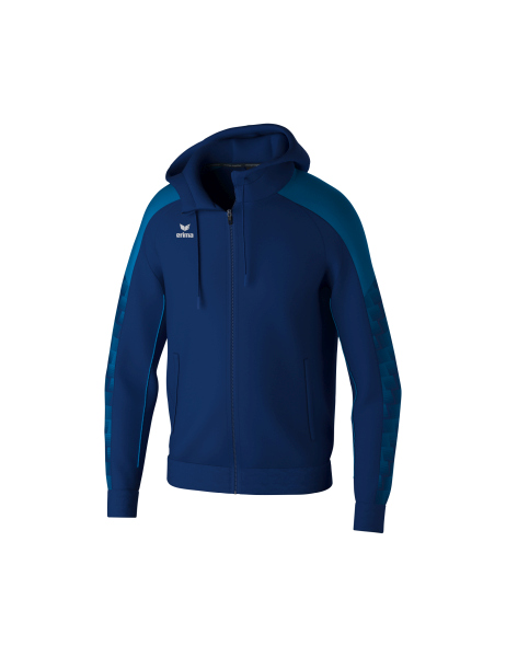 Erima Evo Star Trainingsjacke mit Kapuze Herren - blau