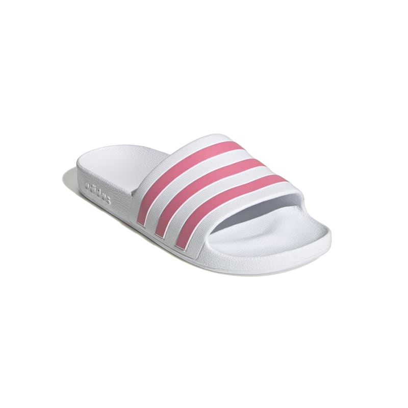 adidas Adilette Aqua Badelatschen Damen - weiß/pink