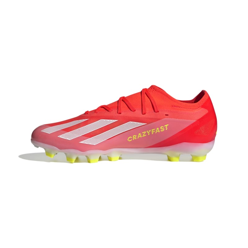 adidas X Crazyfast Pro FG Herren - rot/weiß/gelb