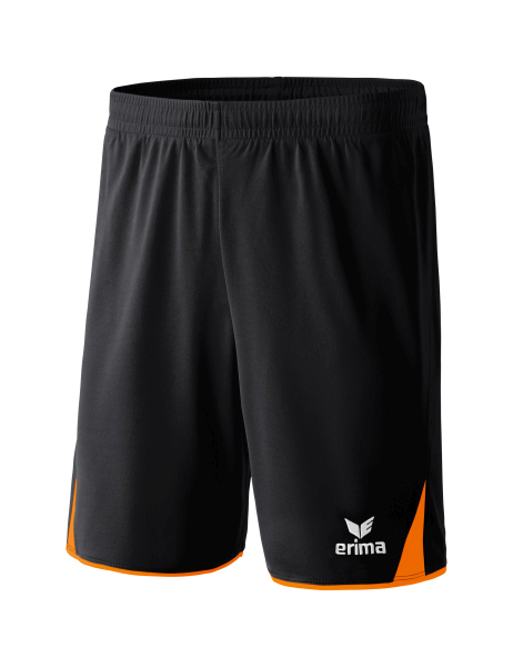 Erima Classic 5-C Shorts Herren - schwarz/orange