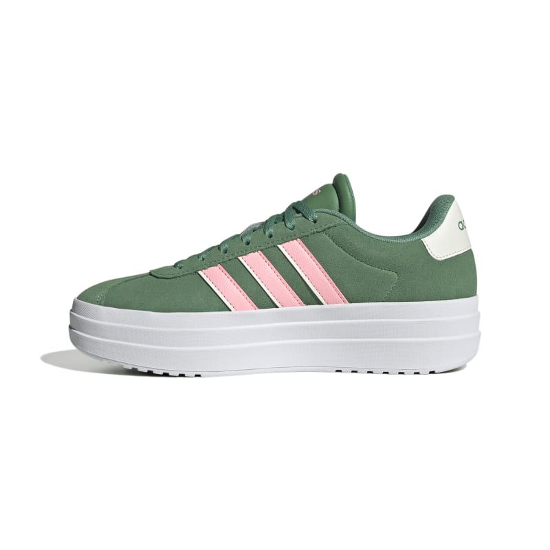 adidas VL Court Sneaker Damen - grün/pink/weiß