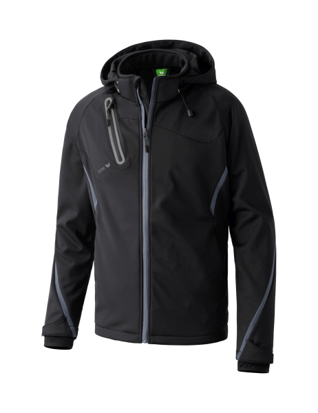 Erima Softshelljacke Function Herren - schwarz