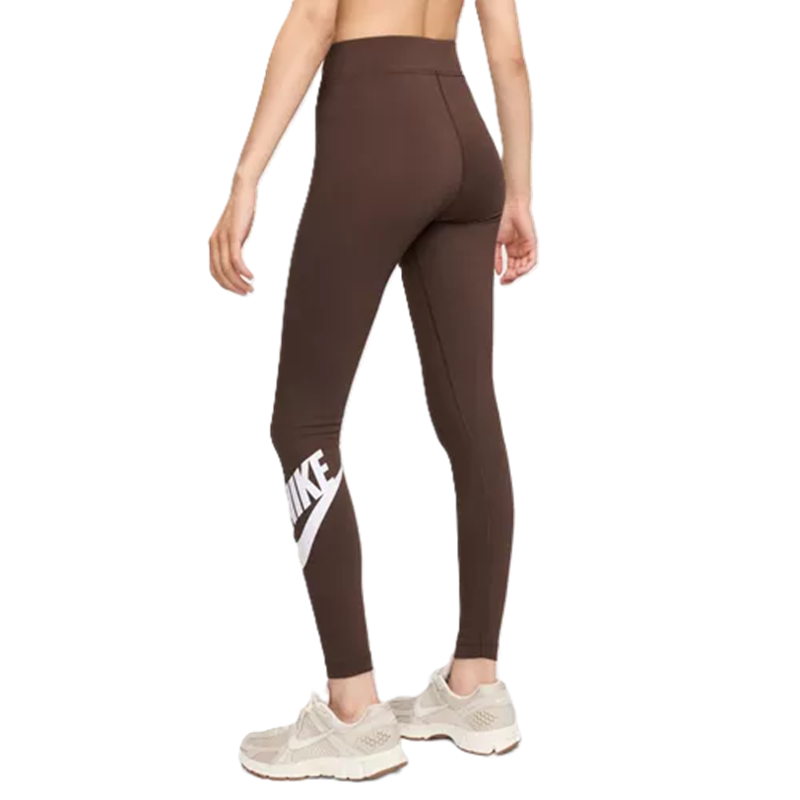 Nike Sportswear Essential High-Rise Leggings Damen - braun/weiß