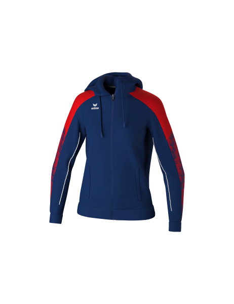 Erima Evo Star Trainingsjacke mit Kapuze Damen - blau