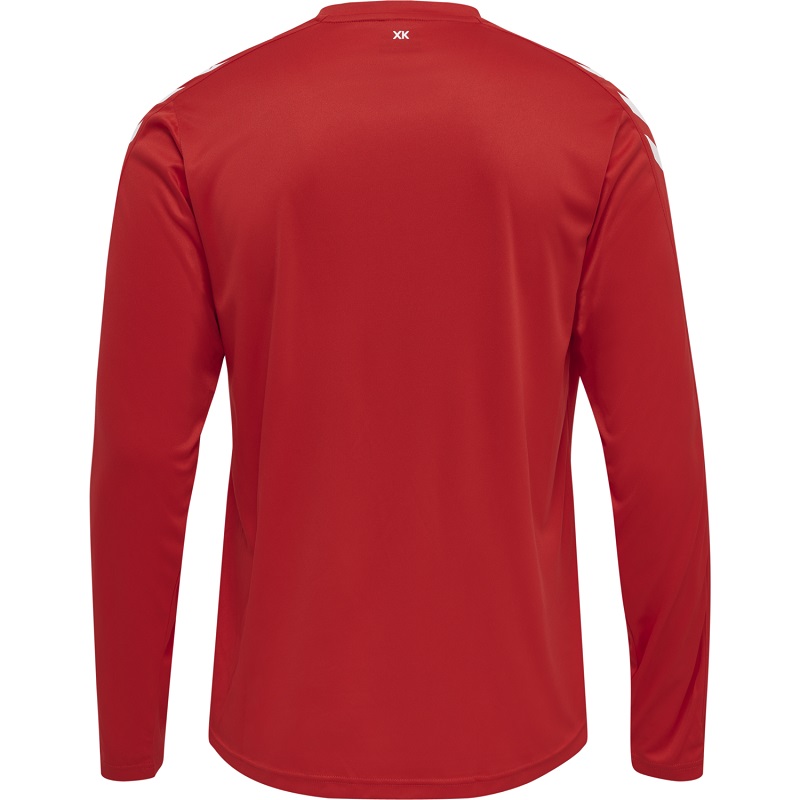 hummel Core XK Poly Trikot Langarm Herren - rot