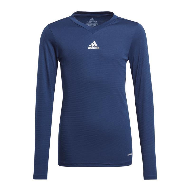 adidas Team Base Shirt Longsleeve Kinder - navy