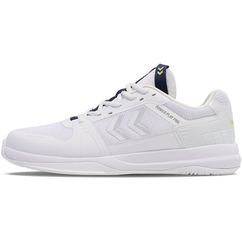 hummel Power Play Pro Hallenschuhe Damen - weiß/navy