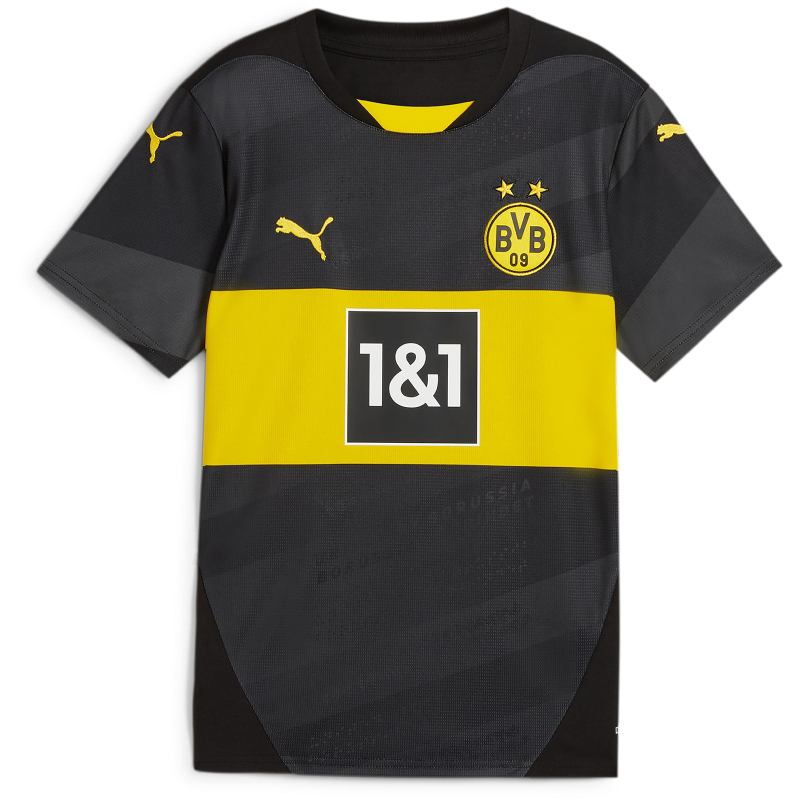 Puma Borussia Dortmund Away Trikot 24/25 Kinder - schwarz/gelb