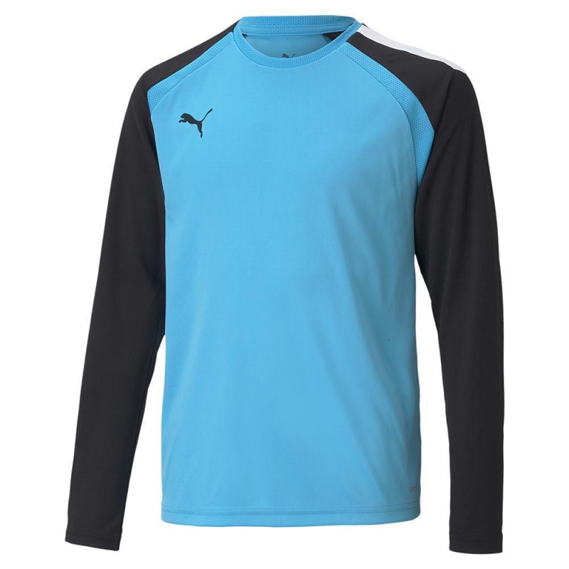 Puma teamPACER Torwarttrikot Kinder - blau/schwarz