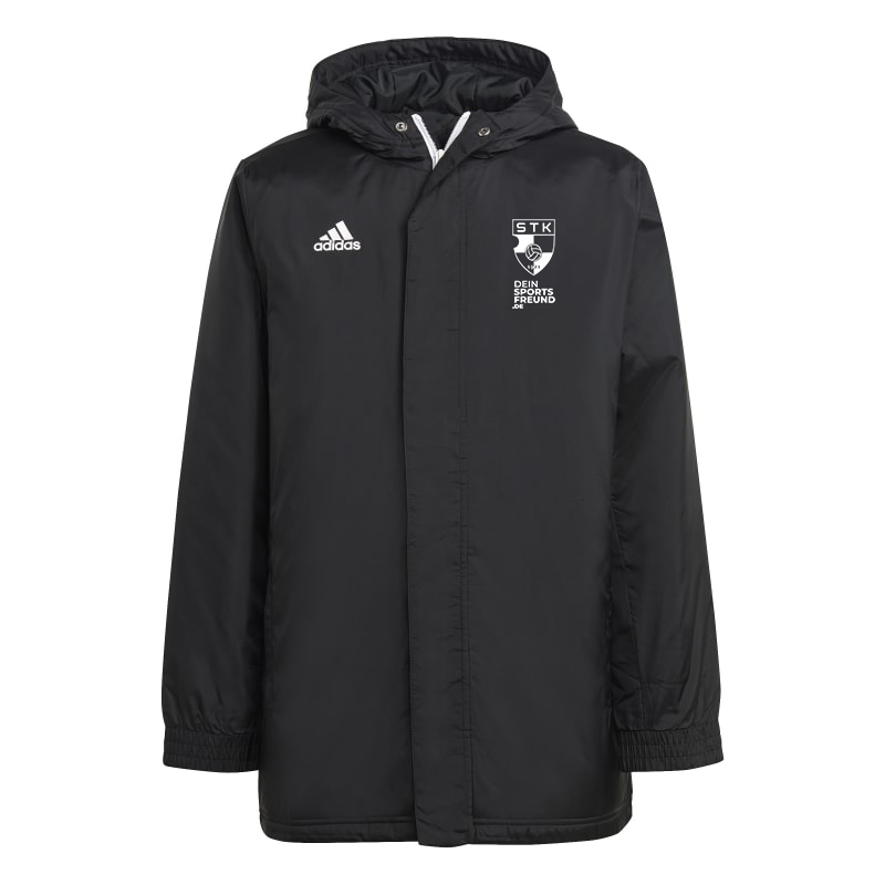 Teutonia Kleinenbroich x adidas Entrada 22 Stadionjacke Kinder - schwarz