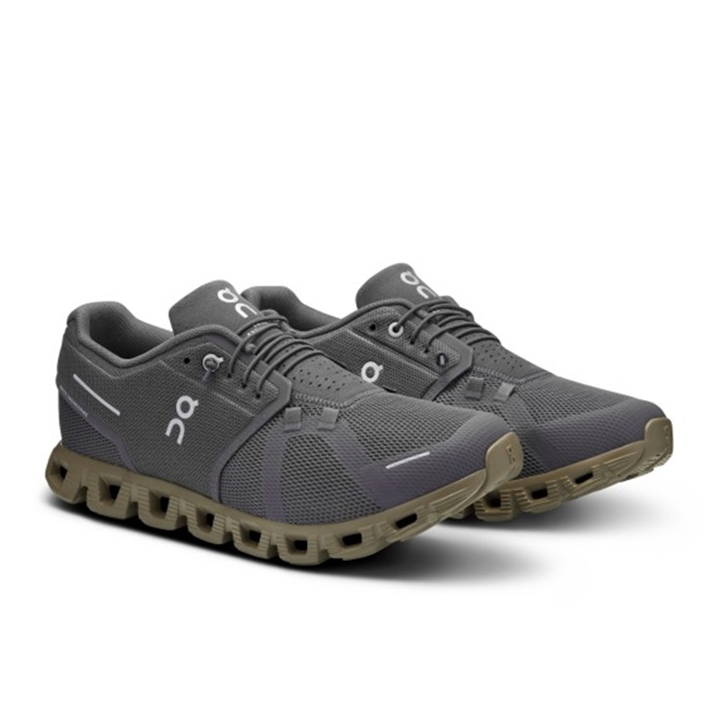 On Cloud 5 Laufschuhe Herren - dunkelgrau