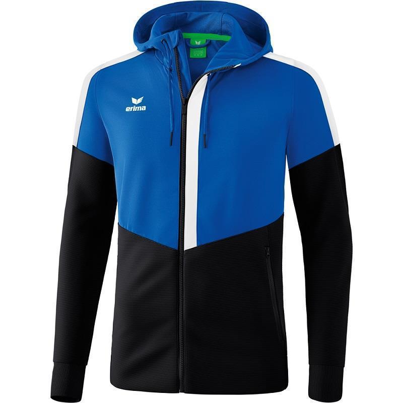 Erima Squad Trainingsjacke Kinder - blau/schwarz