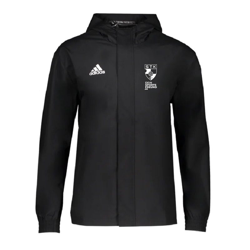 Teutonia Kleinenbroich x adidas Entrada 22 Allwetterjacke Kinder - schwarz