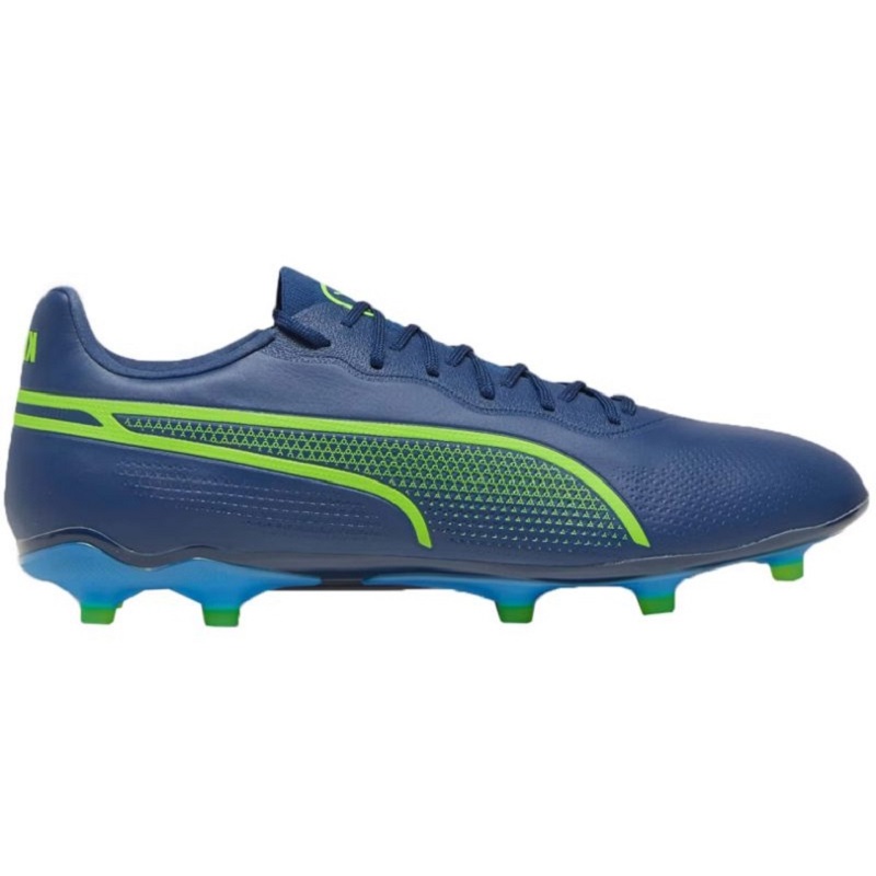 Puma King Pro FG/AG Herren - blau/grün