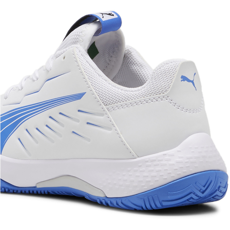 Puma Accelerate Handballschuhe Kinder - weiß/blau