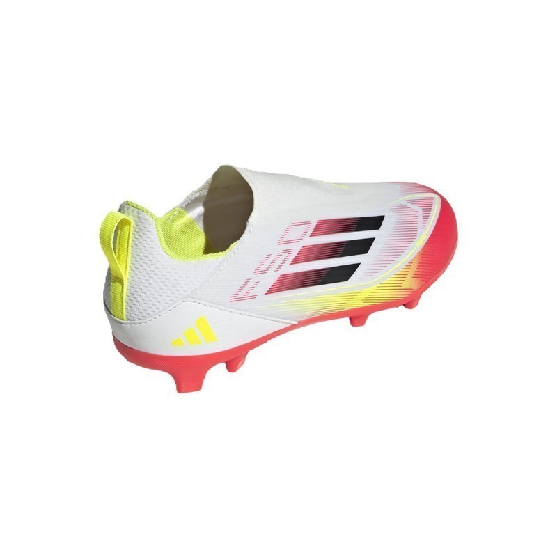 adidas F50 League LL FG/MG Kinder - weiß/rot/gelb