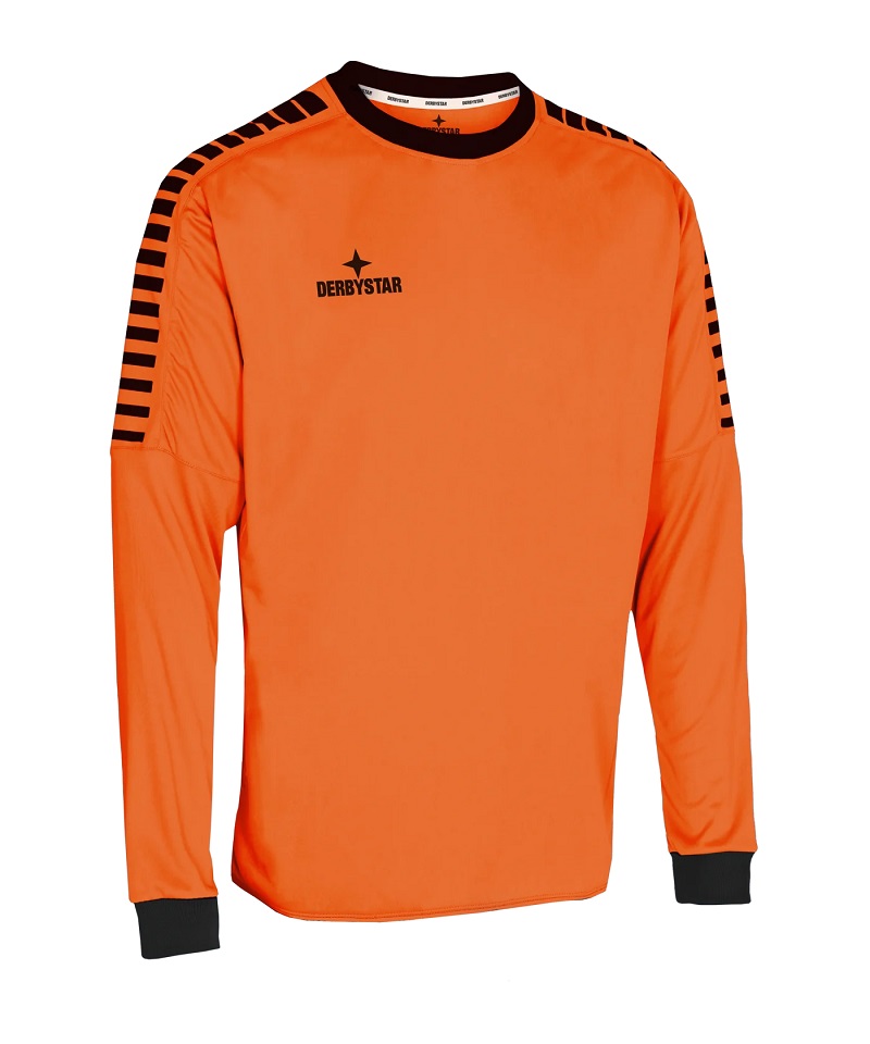 Derbystar Hyper Torwarttrikot Herren - orange/schwarz