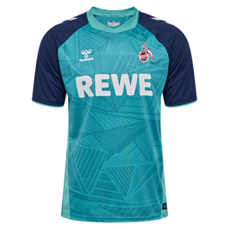 hummel 1. FC Köln 3rd Trikot 24/25 Herren - türkis/navy