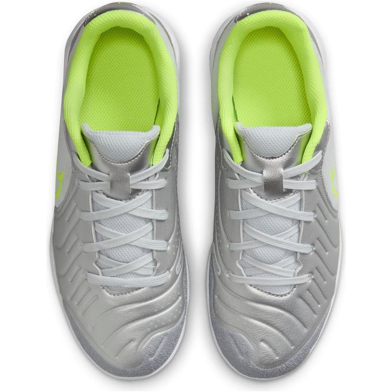 Nike Tiempo Legend 10 Academy IC Kinder - silber/gelb